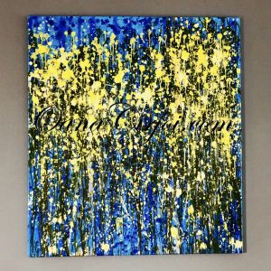 Hello spring!- Willow tree 2 90:100 cm acrylic on canvas